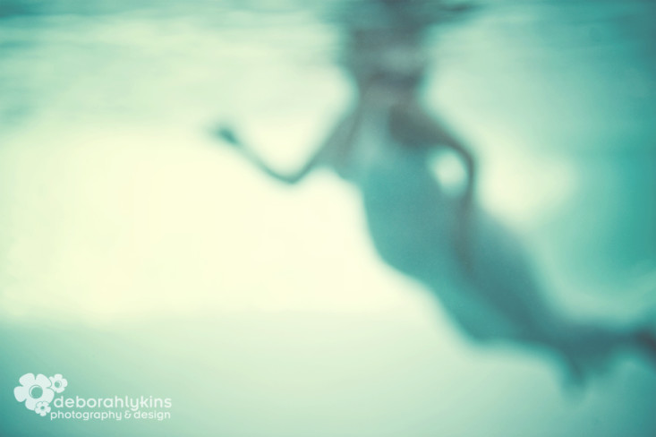 Underwater Maternity Portrait - Deborah Lykins Photography and Design