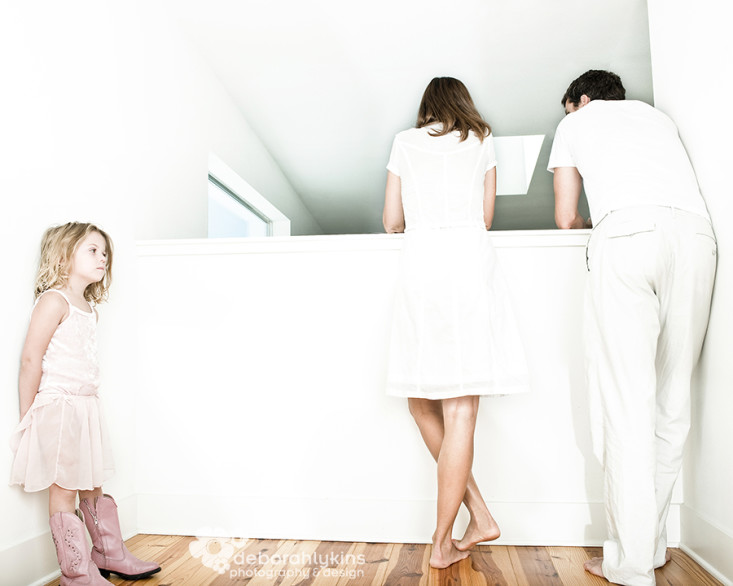 Modern Family Photos by Deborah Lykins Photography and Design