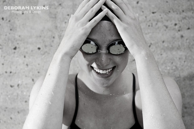 Swimmer Portrait by Deborah Lykins Photography & Desgin